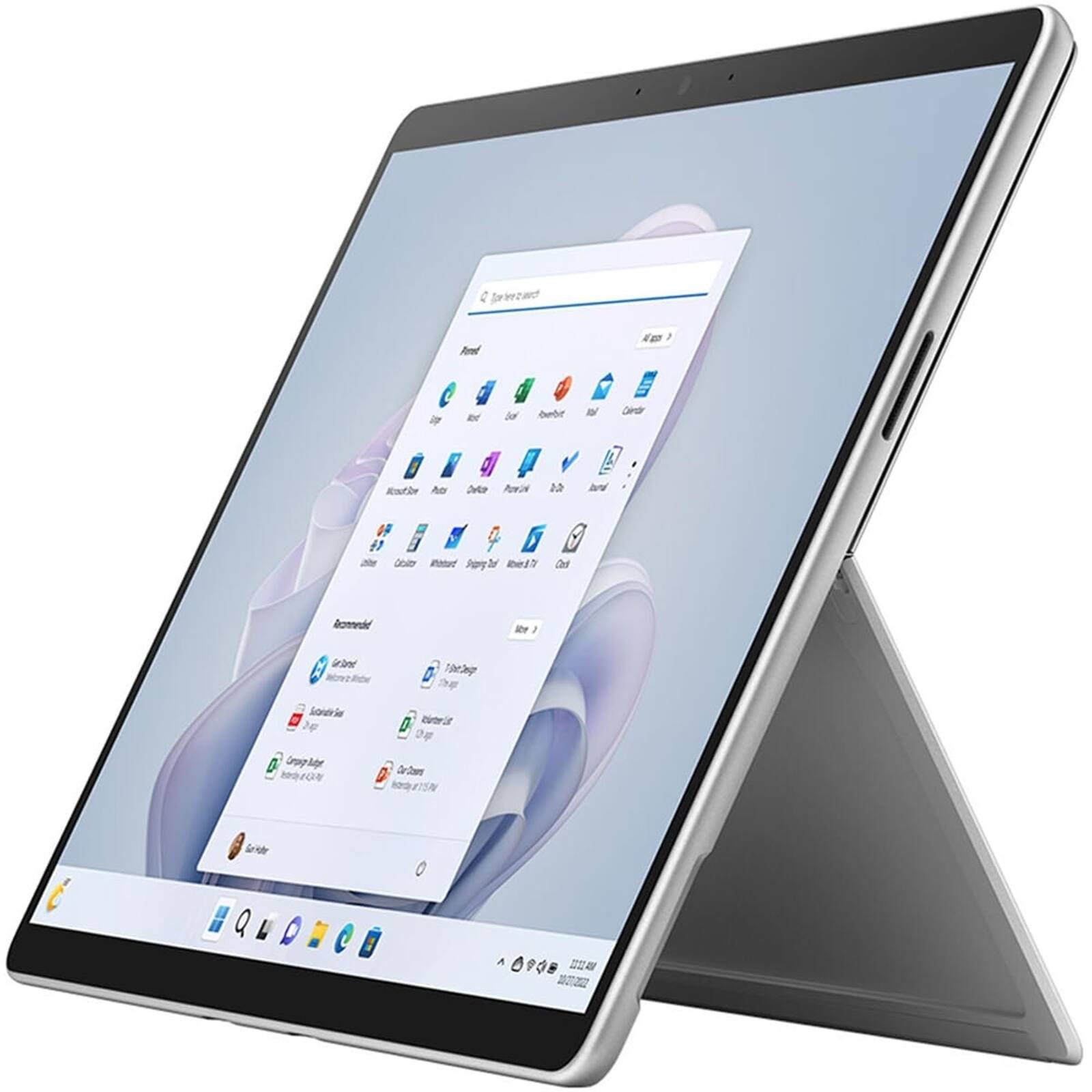 Microsoft - Refurbished Excellent - Surface Pro 9 13" Tablet 512GB Wi-Fi Intel Core i7-1265U 3.6GHz Win11H, Platinum - Silver
