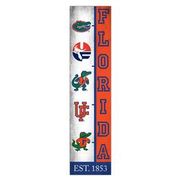 Fan Creations - Florida Gators 6" x 24" Progression Wood Sign - Multicolor