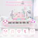 Multifunctional Electric Keyboard Piano for Kids: Pink, Portable, Lightweight, Durable, Safe, Exquisite, Environment-Premium, Sound Appearance.