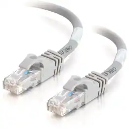 C2G - C2G-14ft Cat6 Snagless Crossover Unshielded (UTP) Network Patch Cable - Gray