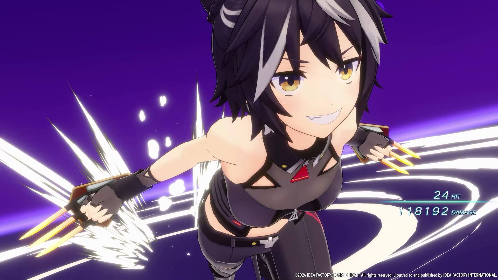 24 HIT 118192 DAMAGE 2024 IDEA FACTORY COMPILE HEART All rights reserved. Licensed to and published by IDEA FACTORY INTERNATIONAL.