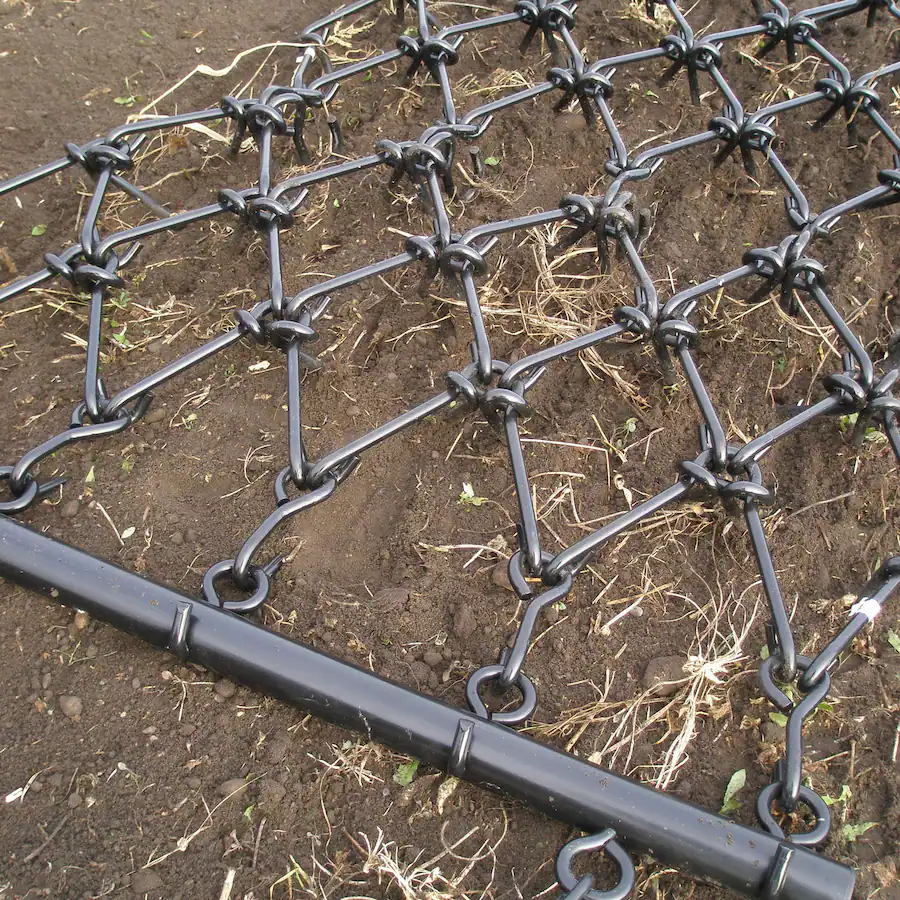 Tuff Field Field Tuff 4x4 Foot Steel Durable Chain Rake Field Leveling ATV Drag ...