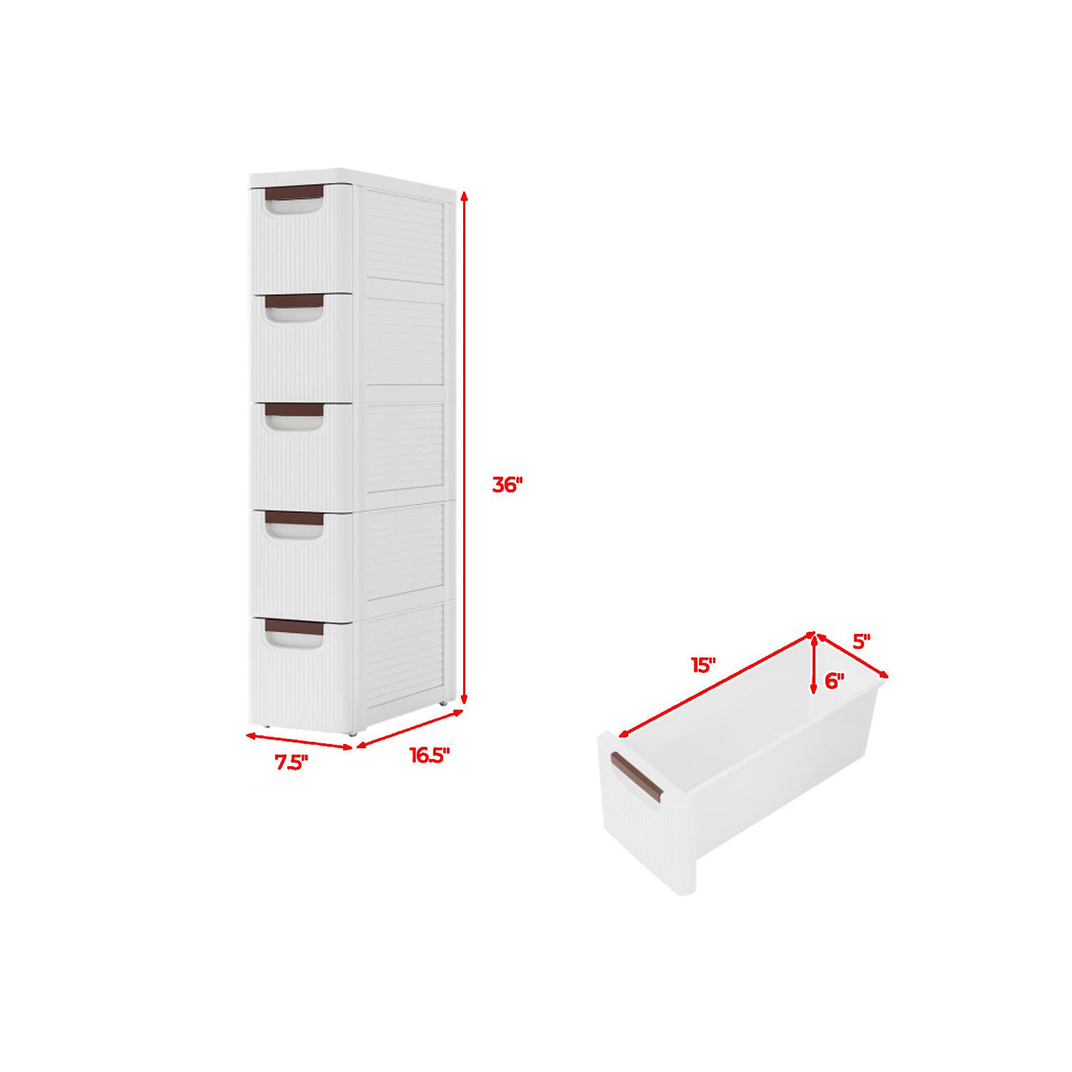 36" 15" 5" 6" 7.5" 16.5"
