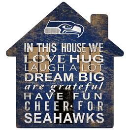 Fan Creations - Seattle Seahawks 12'' Team House Sign - Multicolor