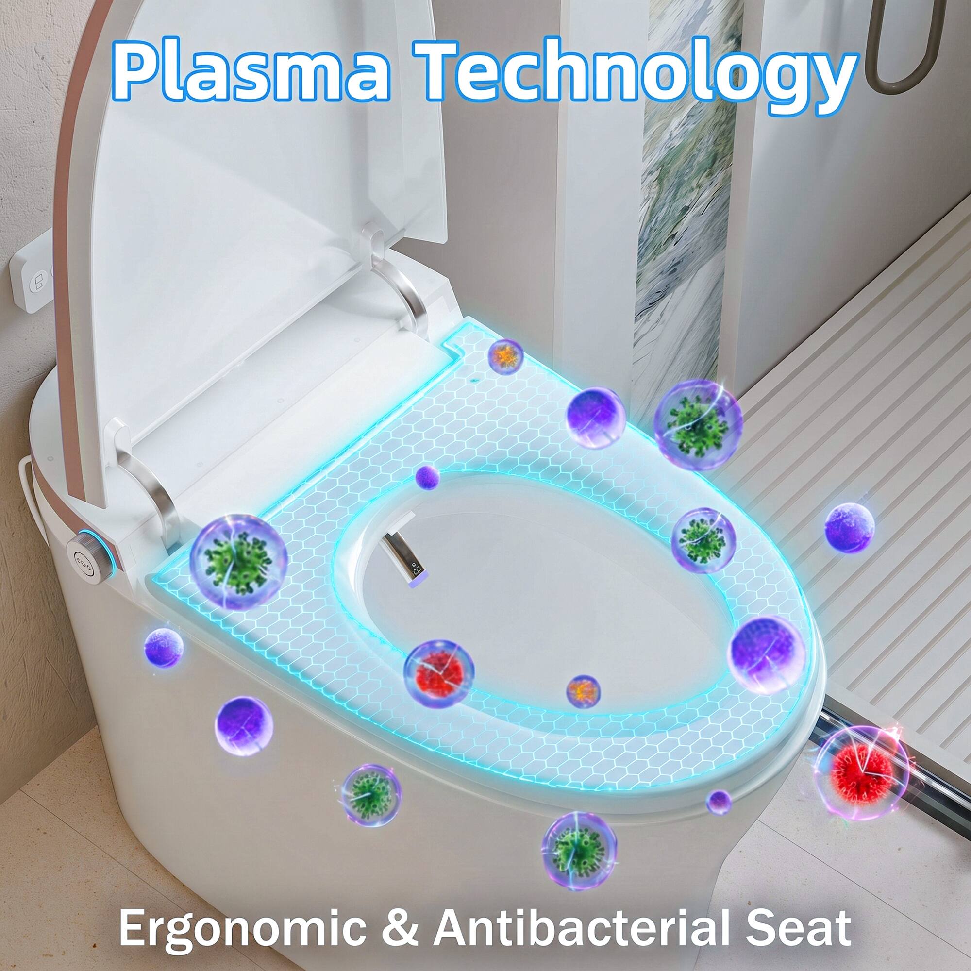 Plasma Technology

Ergonomic & Antibacterial Seat