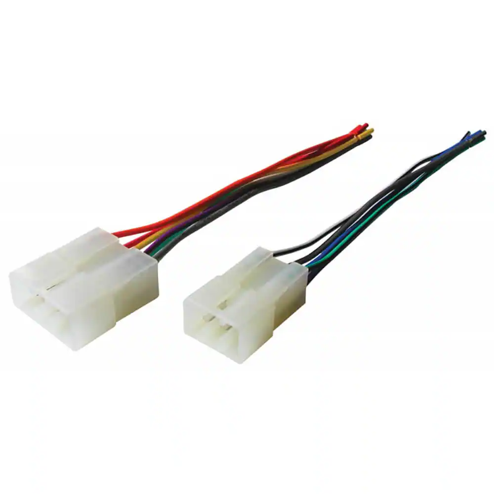Front. American International - American International DWH610 Aftermarket Radio Wiring Harness with OEM Plug - Multi.