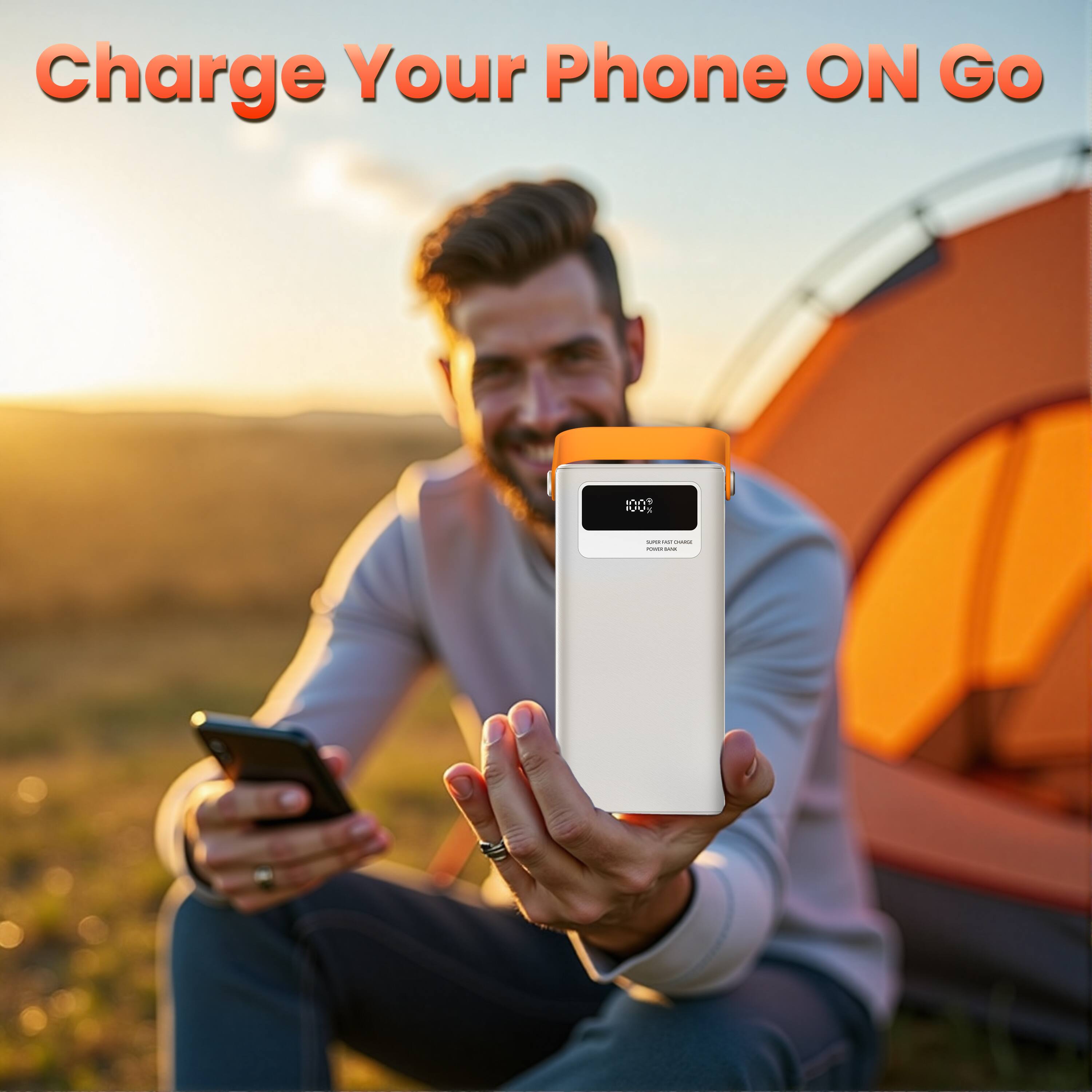 Charge Your Phone ON Go

100% SUPPLY FAST CHARGE
POWER BANK