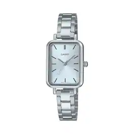 Casio - Women’s Watch with Light Blue Dial - LTP-V009D-2EUDF - Silver