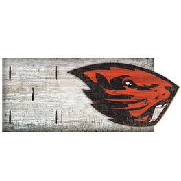 Fan Creations - Oregon State Beavers 6" x 12" Mounted Key Holder - Multicolor