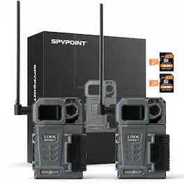 Spypoint - LINK-MICRO-LTE Cellular Trail Camera with 32GB Micro SD Card (2-Pack)