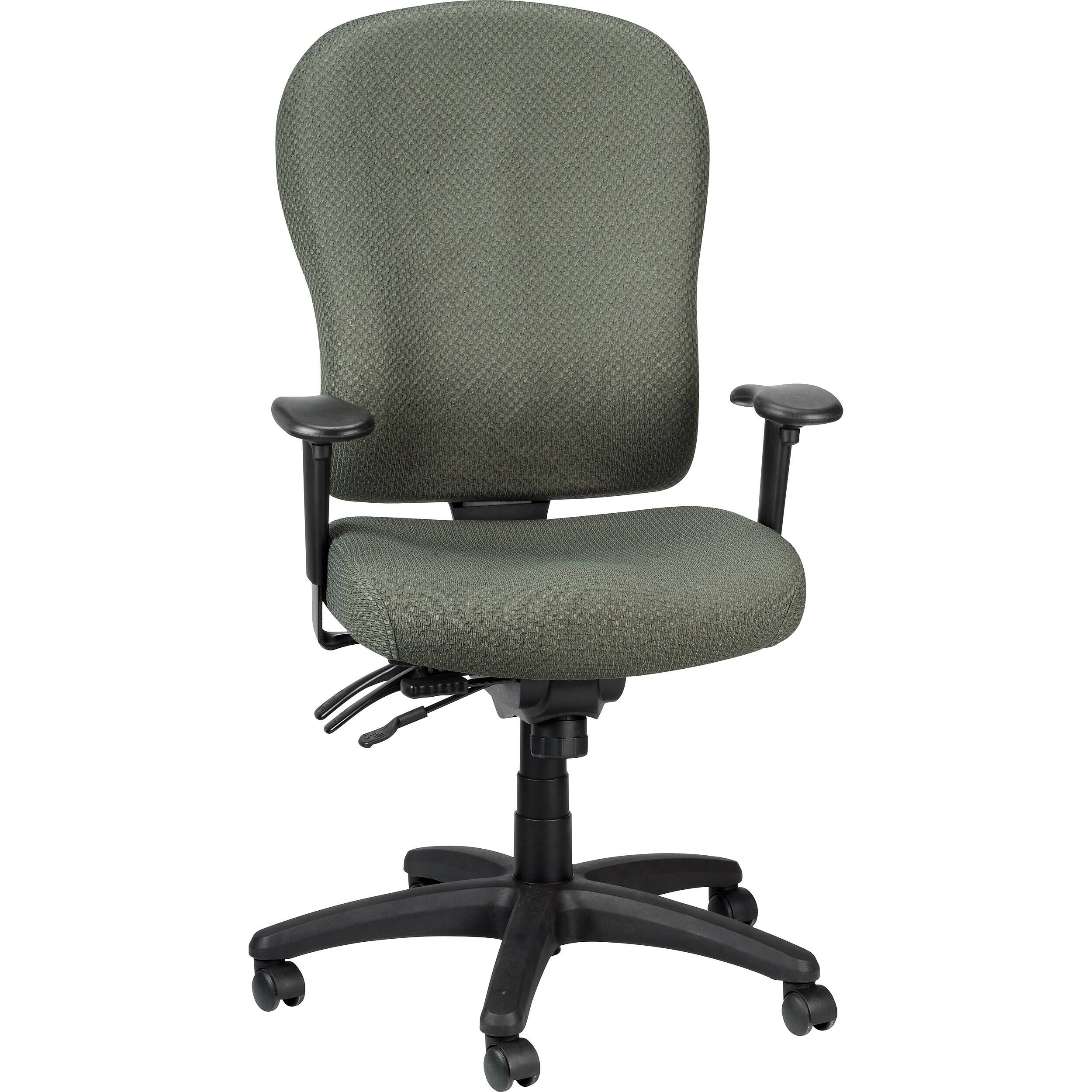 Alt View 4. Tempur-Pedic - TP4000 Ergonomic Fabric Task Chair, Olive (TP4000-OLIVE) - Olive.