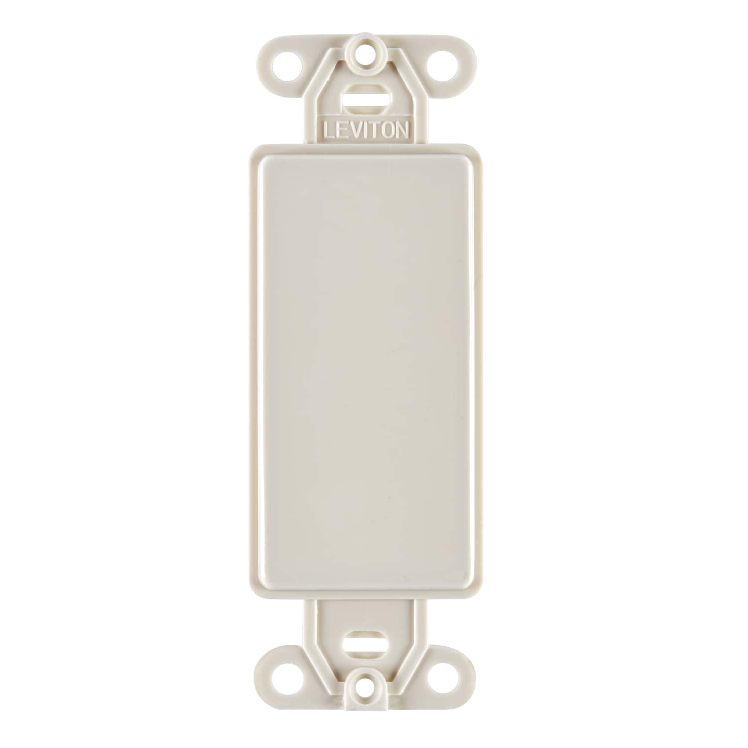 Leviton - 1 gang Nylon Blank Wall Plate 1 pk - Light Almond price history on PriceWatchPro