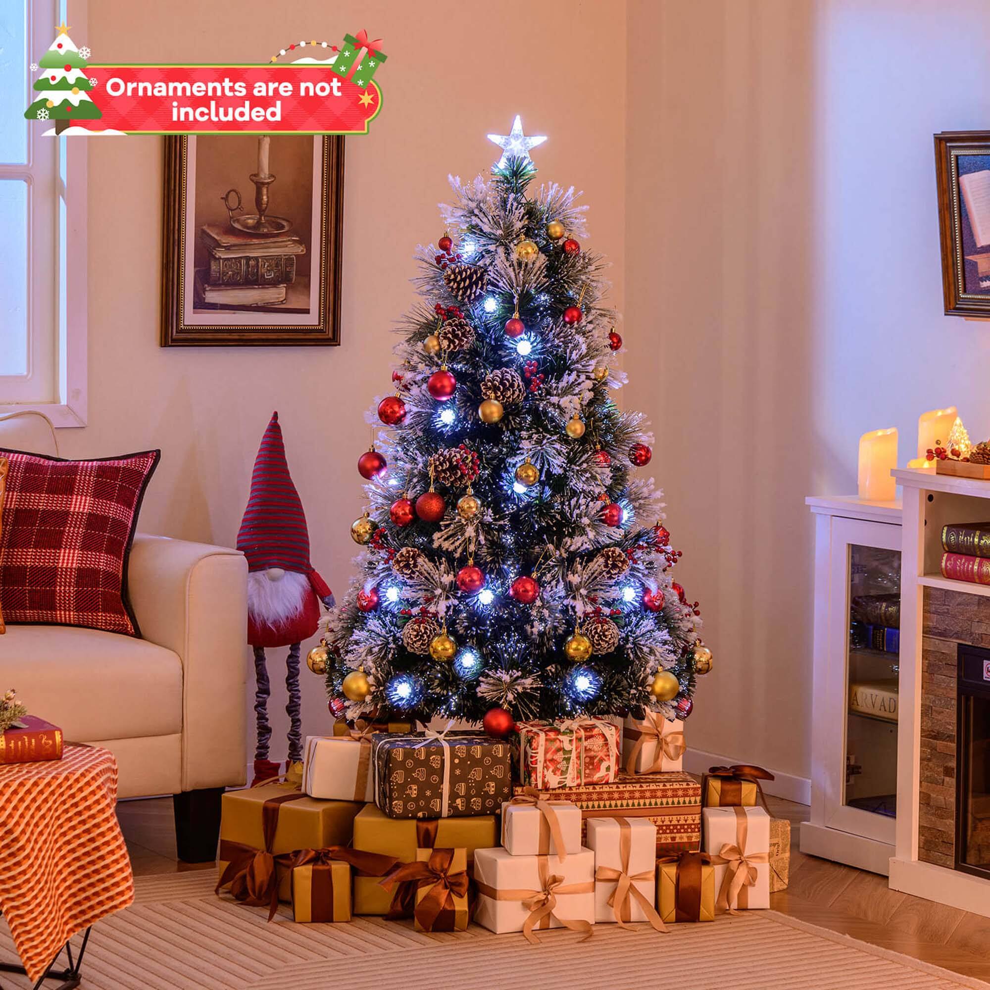 Ornaments are not included.