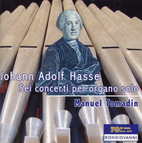 Manuel Tomadin - 6 Concerti Per Organo Solo  - COMPACT DISCS