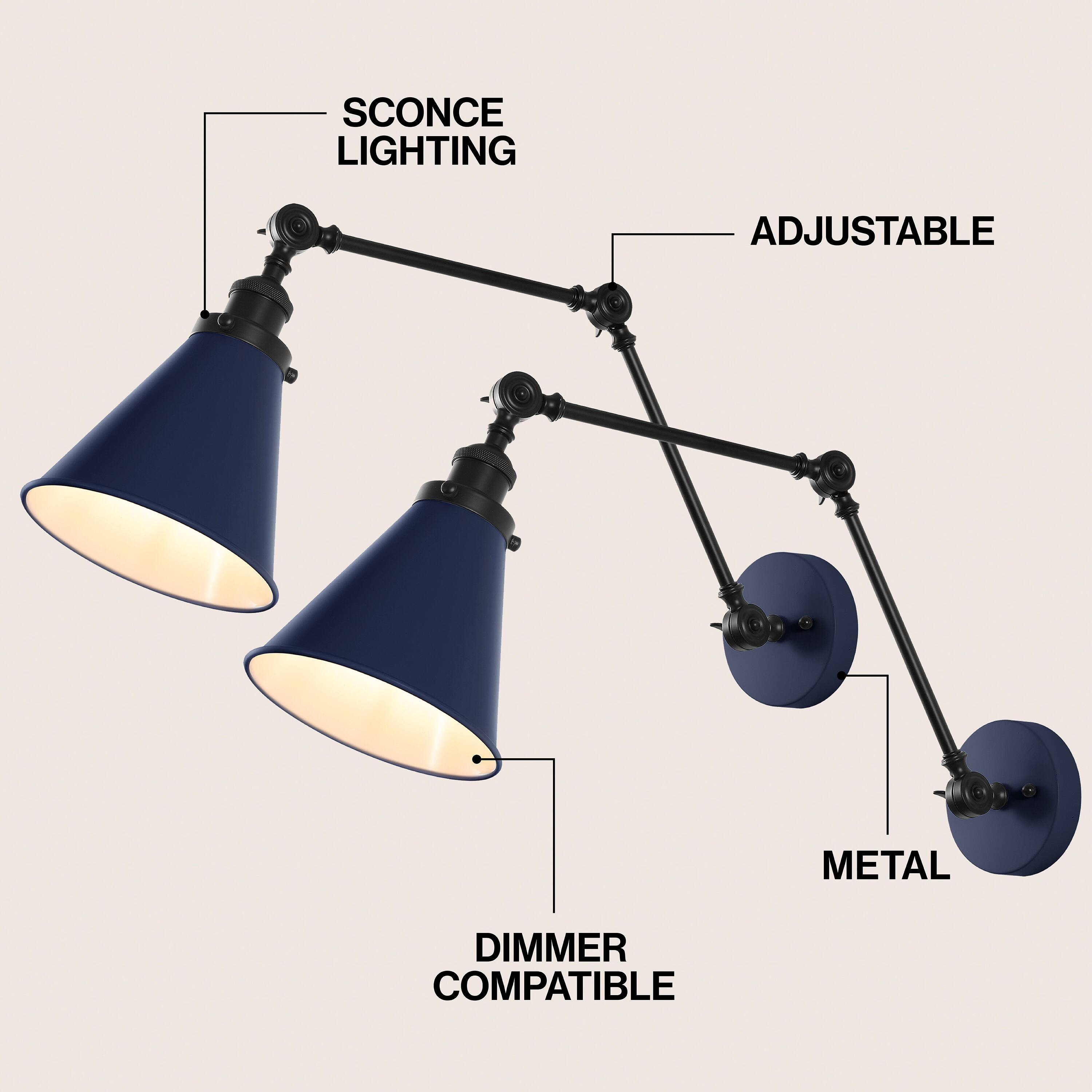 SCONCE LIGHTING  
ADJUSTABLE  
METAL  
DIMMER COMPATIBLE