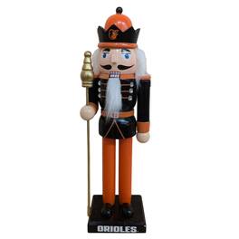 Evergreen Enterprises - Baltimore Orioles 12" Wooden Nutcracker Statue - Multicolor