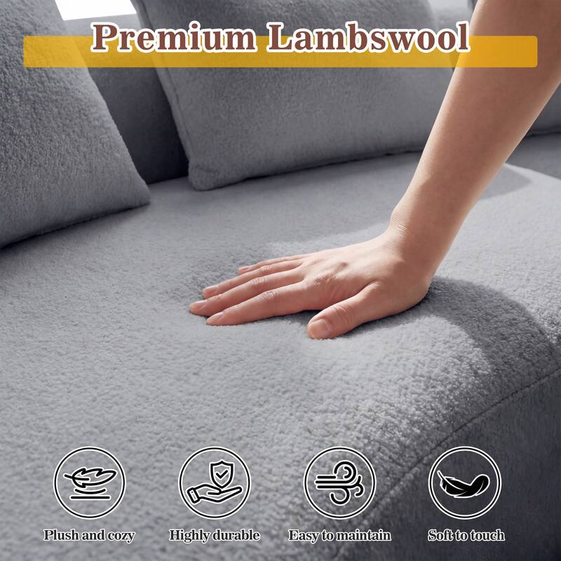 Premium Lambswool

- Plush and cozy
- Highly durable
- Easy to maintain
- Soft to touch