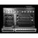 Alt View 1. JennAir - 48 in. Wide 6 Elements NOIR 6.3 Cu. Ft. Freestanding Electric Induction Range - Stainless Steel.