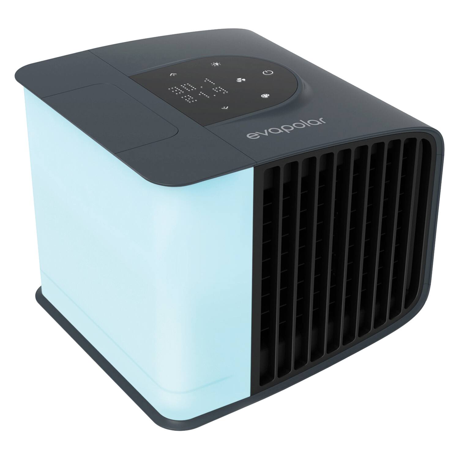 Alt View 3. Evapolar - 12.5-Watt evaSMART Personal Air Cooler - Gray.