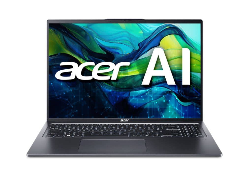 The text on the image is "acer AI".