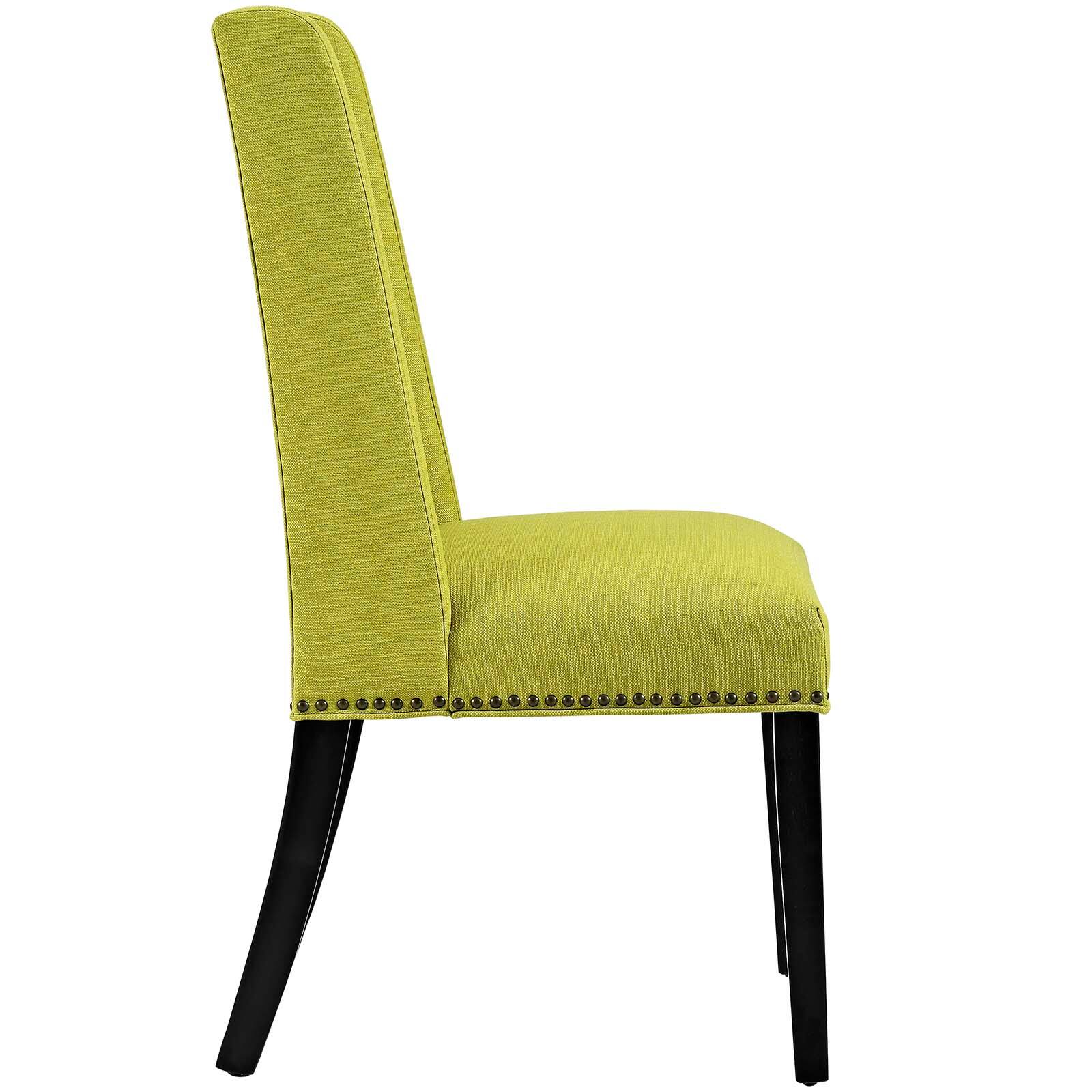 Left. Modway - Baron Fabric Dining Chair Set of 2 by Modway - Wheatgrass.