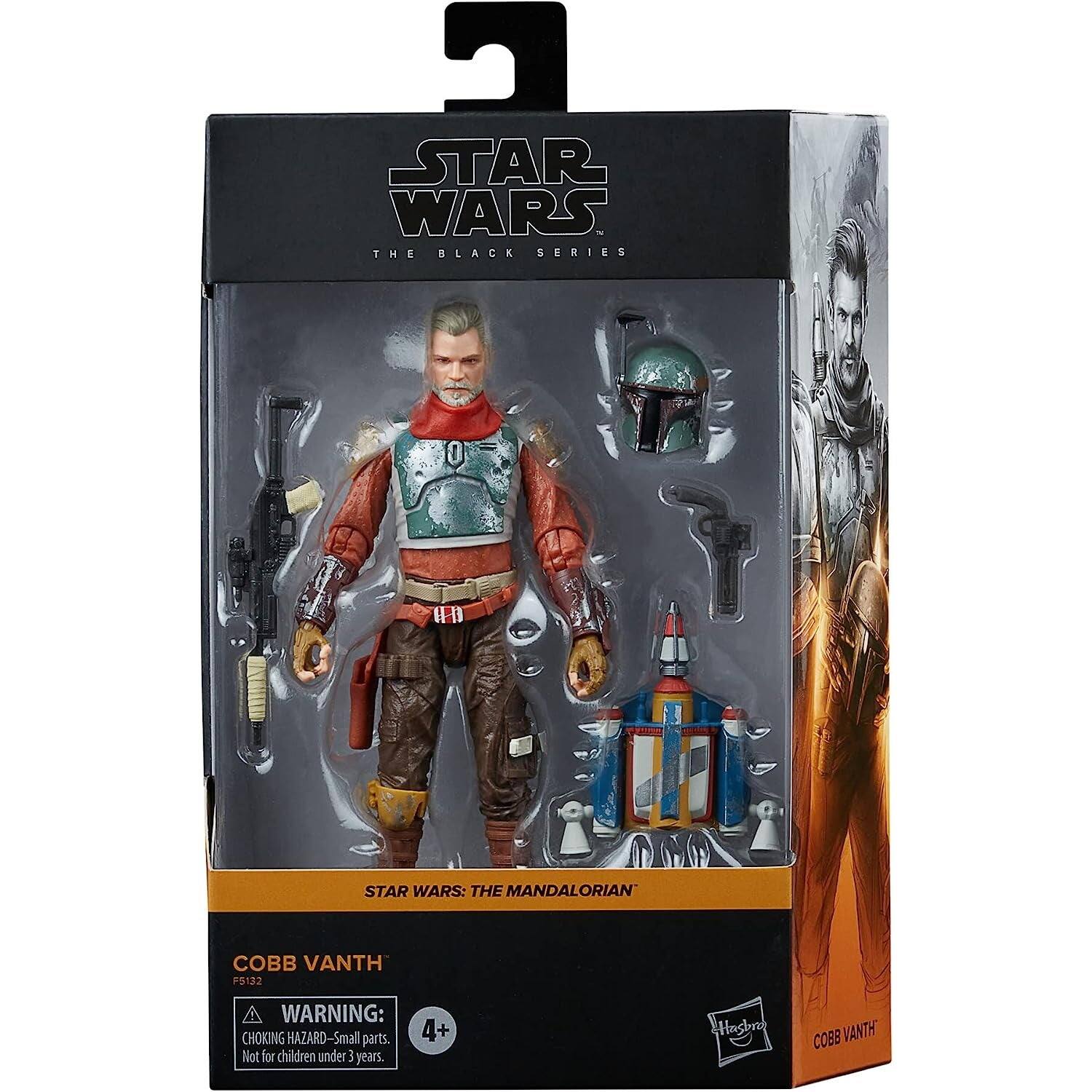 Star Wars: The Black Series - The Mandalorian Cobb Vanth 6-Inch Collectible Action Figure