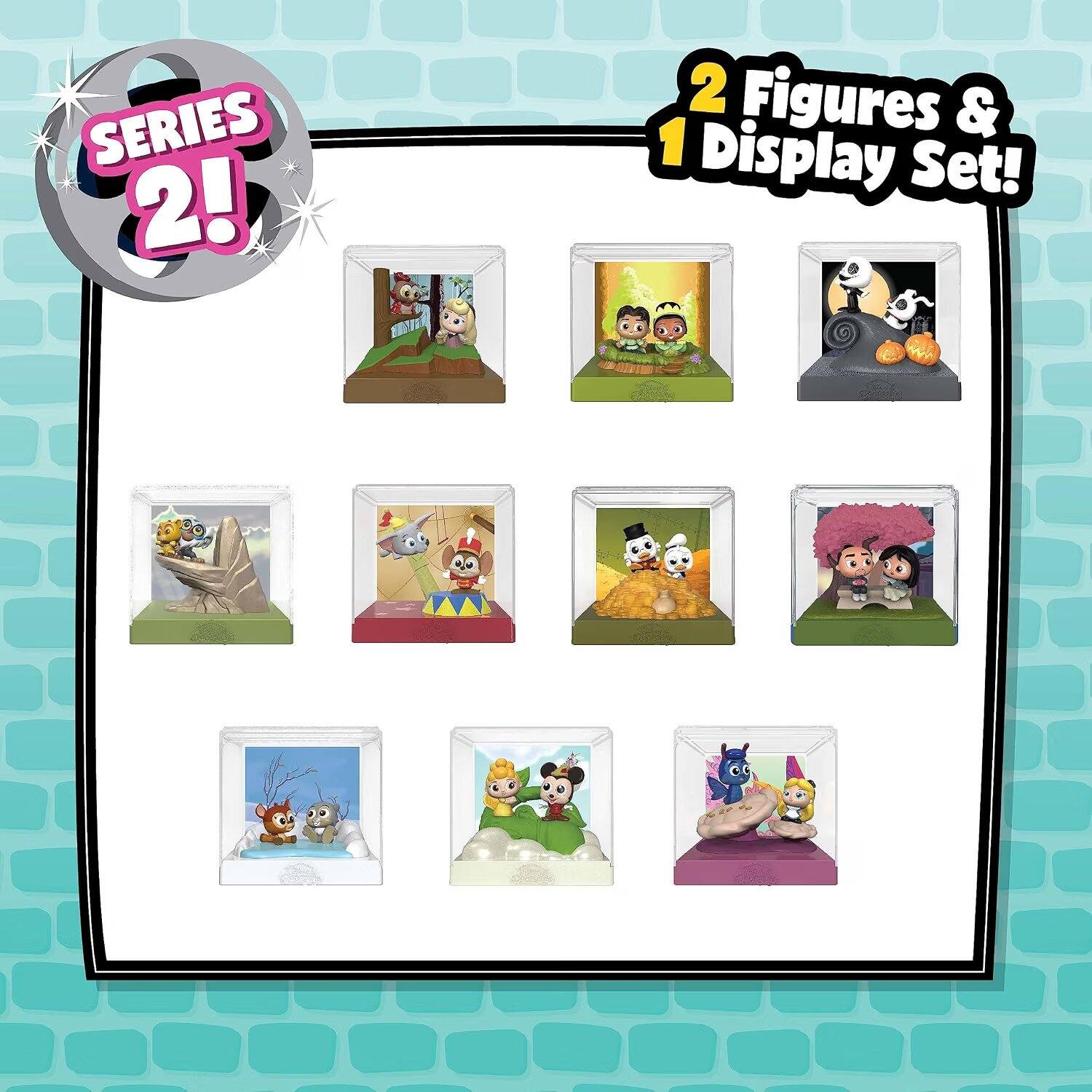 SERIES 2!
2 Figures & 1 Display Set!
