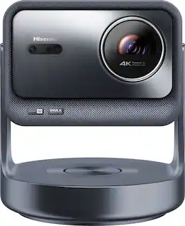 Hisense - C2 Ultra Triple Laser 4K Smart Projector, 65"-300", 3000 ANSI Lumens, IMAX Enhanced, Designed for XBOX, JBL Speaker - Silver