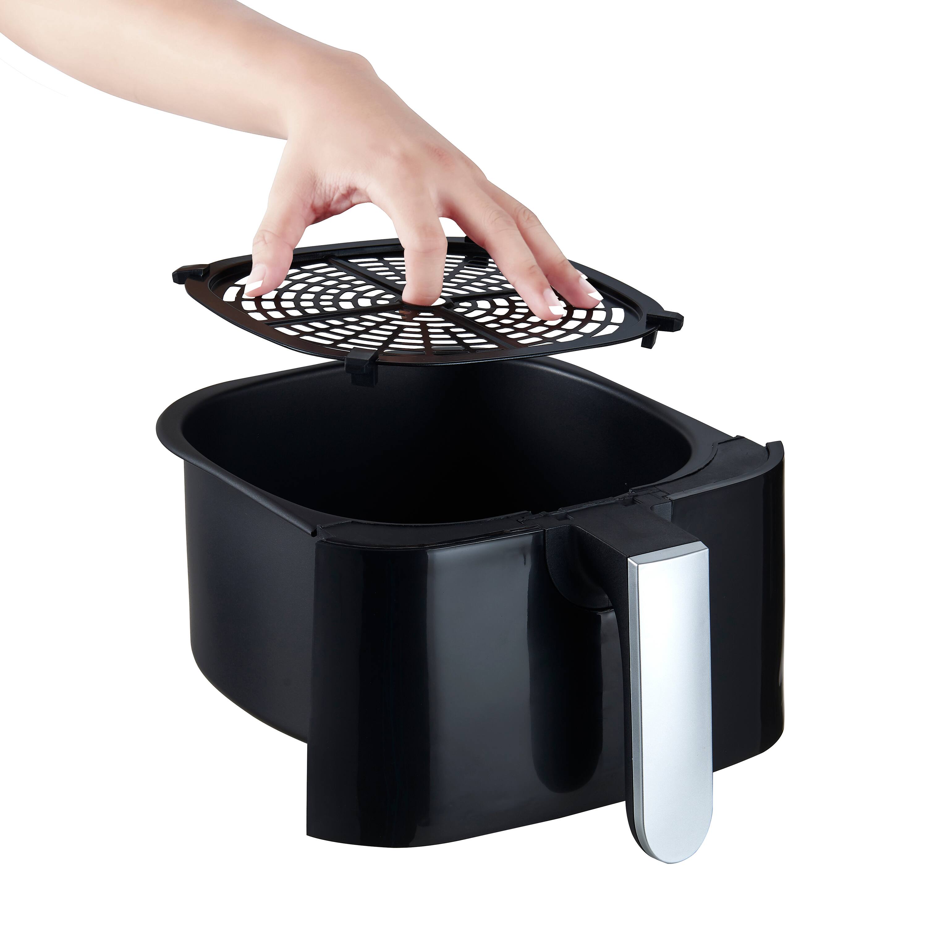 Alt View 1. Salton - Salton Digital Air Fryer XL - Black.