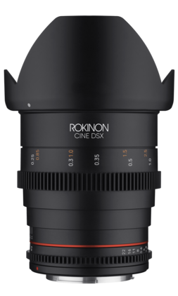 Rokinon - CINE DSX 24mm T1.5 Cinema Lens for Canon RF - Black