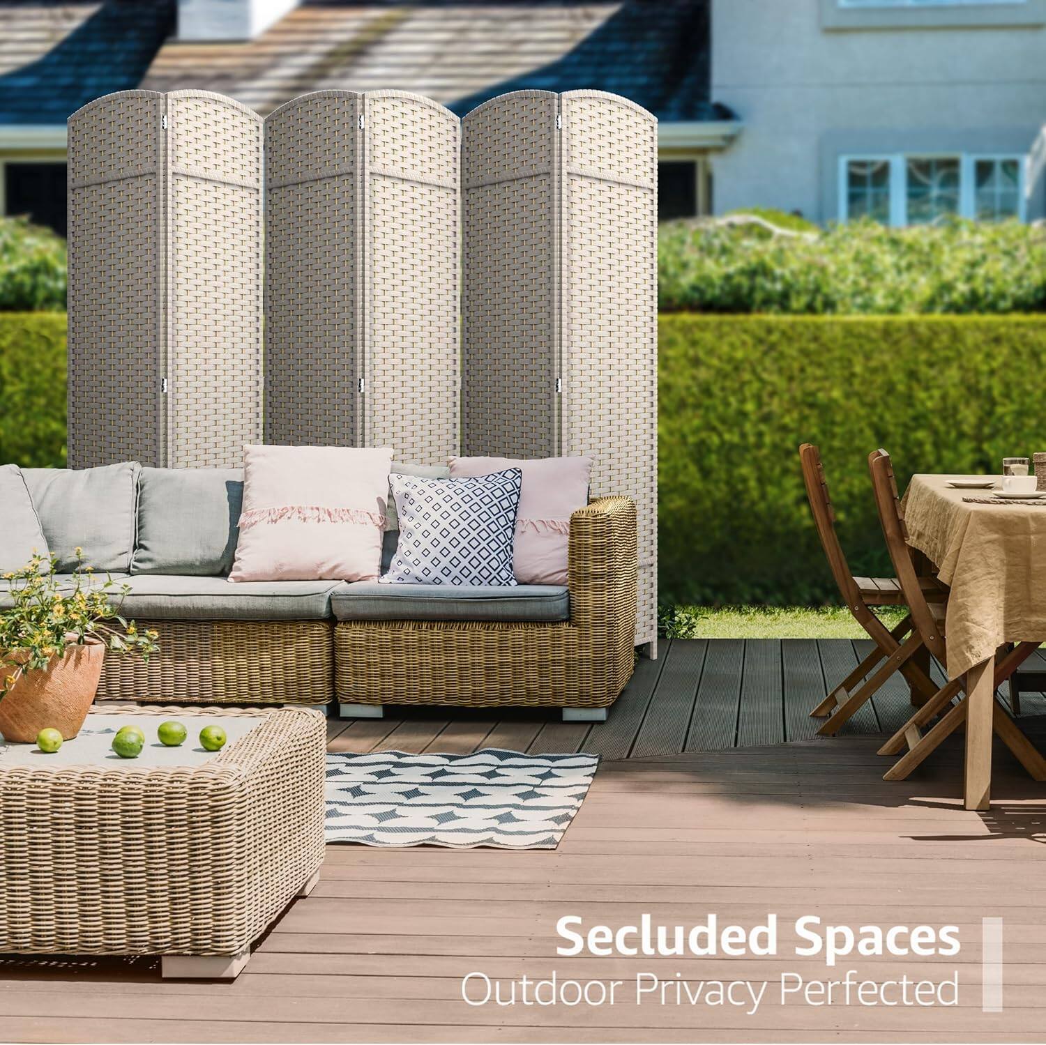 Secluded Spaces  
Outdoor Privacy Perfected