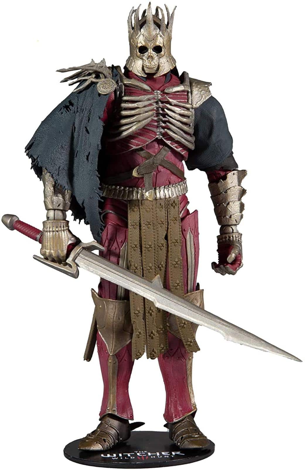 McFarlane Toys - The Witcher Eredin Breacc Glas 7 Inch Action Figure - Red