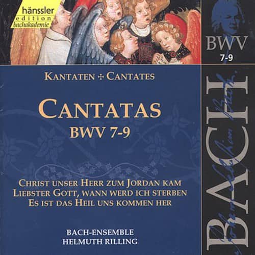 Helmuth Rilling - Sacred Cantatas BWV 7-9  - COMPACT DISCS