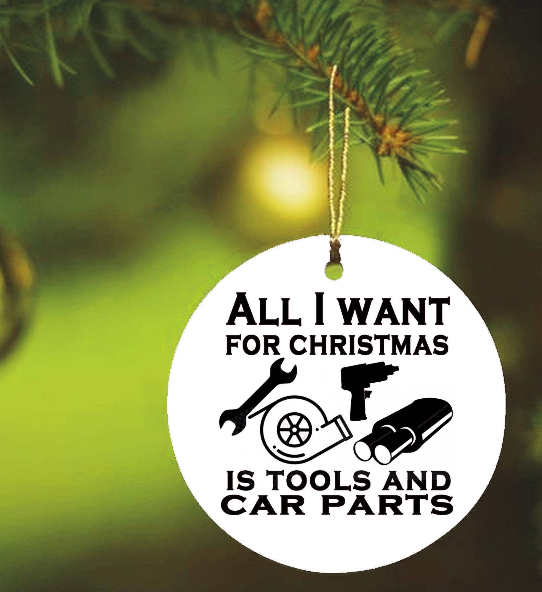 All I want for Christmas is tools and car parts