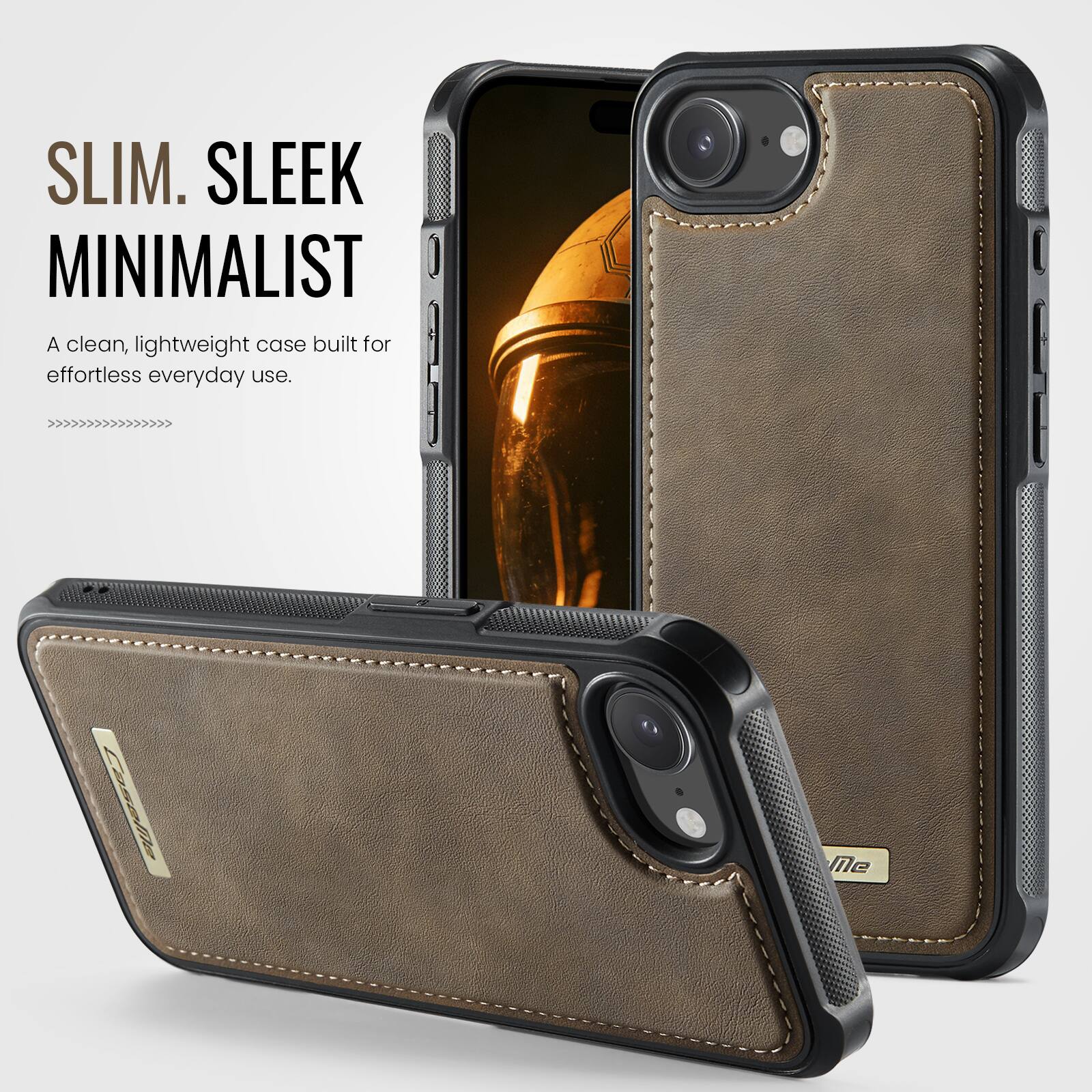 SLIM. SLEEK MINIMALIST  
A clean, lightweight case built for effortless everyday use.