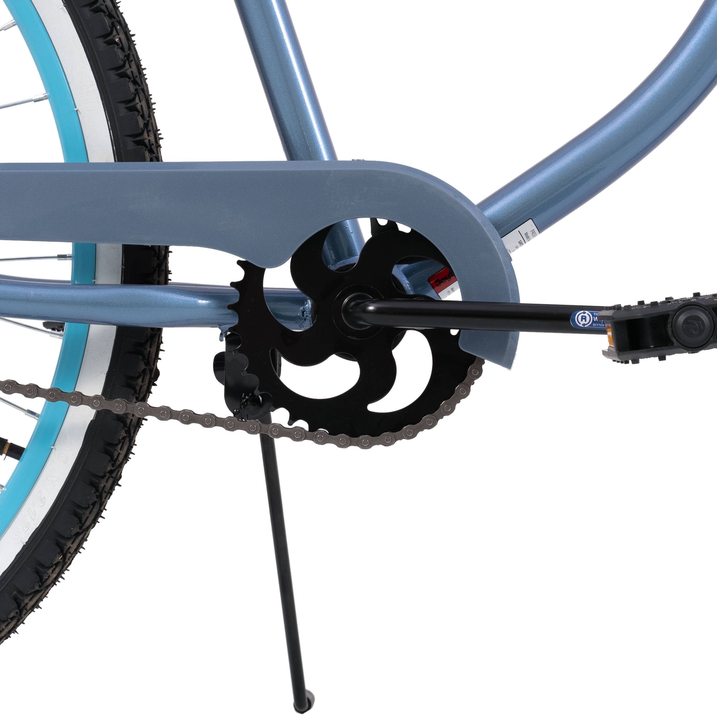 Alt View 7. JOYSTAR - JOYSTAR Beachside 26" Beach Cruiser Bike for Girls Boys, Mens Womens, Kids Cruiser Bikes with Coaster Brake, Blue - Blue.