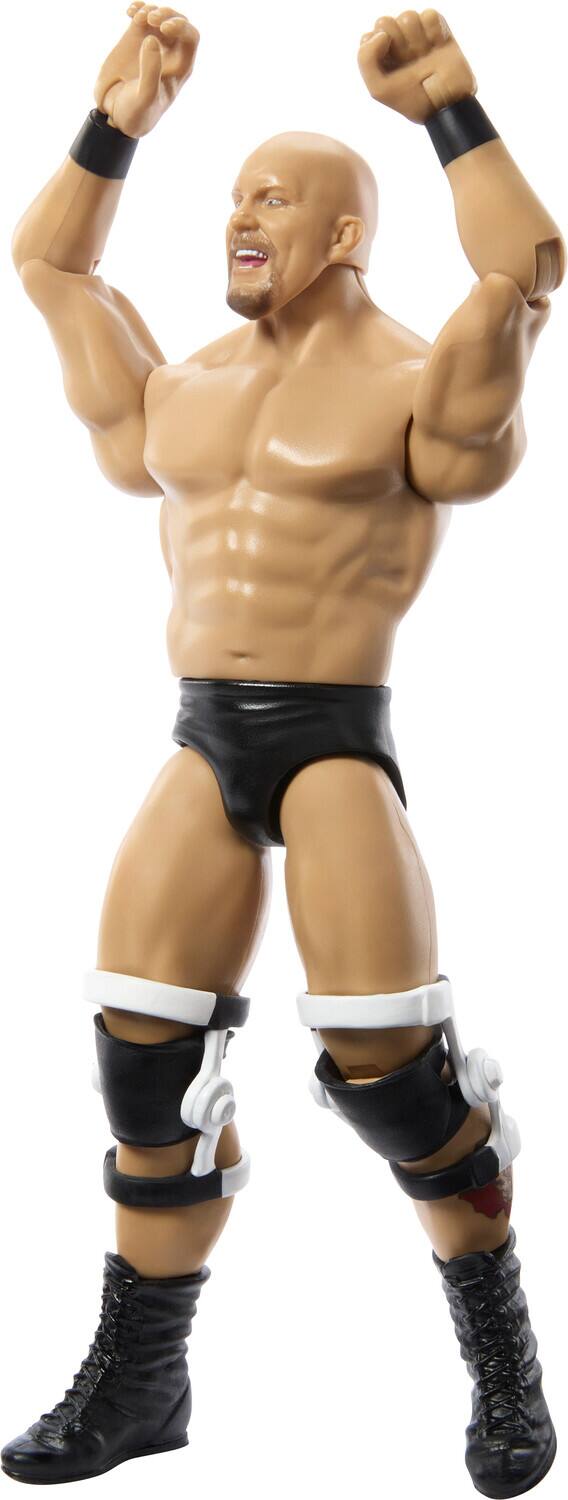 Alt View 1. Mattel - Mattel Collectible - WWE Main Event 6" "Stone Cold" Steve Austin Action Figure   - COLLECTIBLES - Multicolor.
