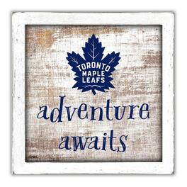 Fan Creations - Toronto Maple Leafs 14'' x 13'' Adventure Awaits Money Box - Multicolor