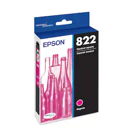 Epson - T822 Standard Capacity Ink Cartridge - Magenta
