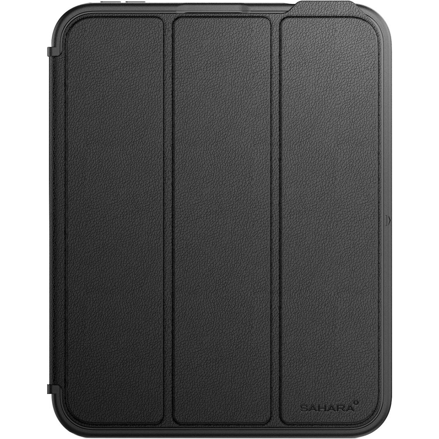 SaharaCase - Raider Series Heavy Duty Folio Case for Apple iPad mini (A17 Pro) and iPad mini (6th Gen) - Scorpion Black