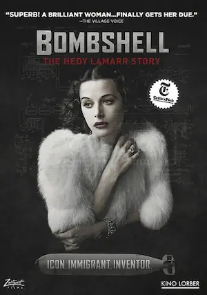 Front. Bombshell: The Hedy Lamarr Story - DVD.