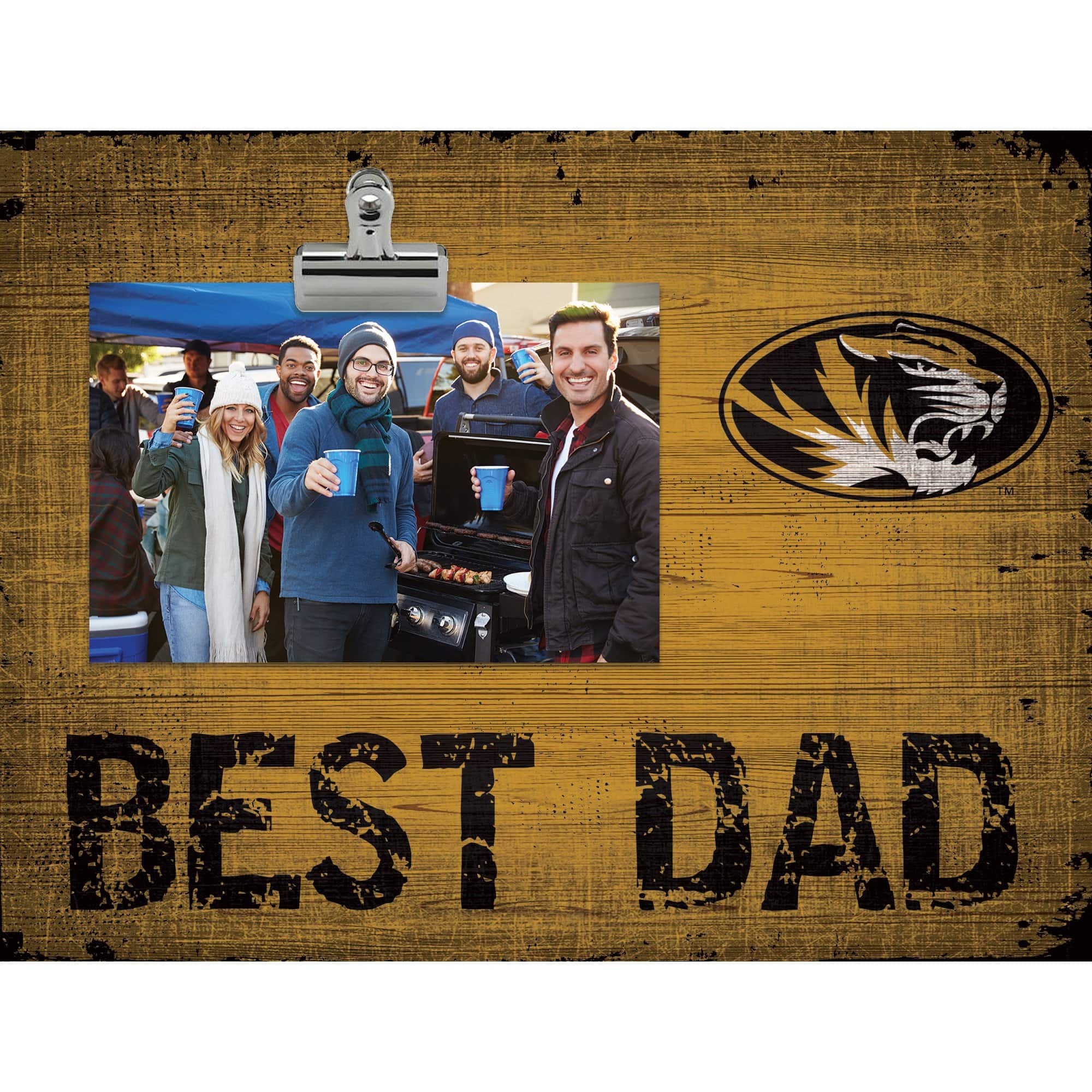 Fan Creations - Missouri Tigers 8'' x 10.5'' Best Dad Clip Frame - Multicolor price history on PriceWatchPro