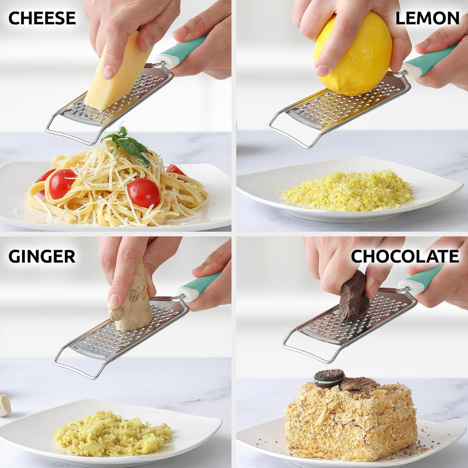 CHEESE  
LEMON  
GINGER  
CHOCOLATE
