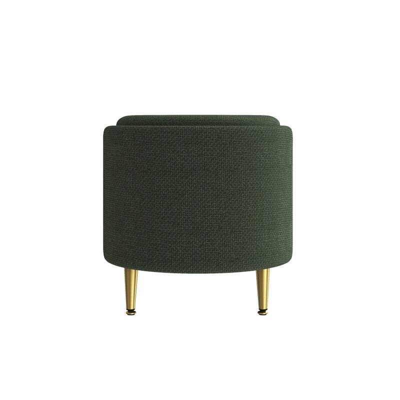 Alt View 4. HTUTWOO - Storage Ottoman - Upholstered Storage Bench End of Bed Bench Entryway Shoe Bench,Living Room Bedroom and Entryway - Green.