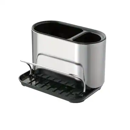 Front. Kitcheniva - Stainless Steel Kitchen Sink Caddy.