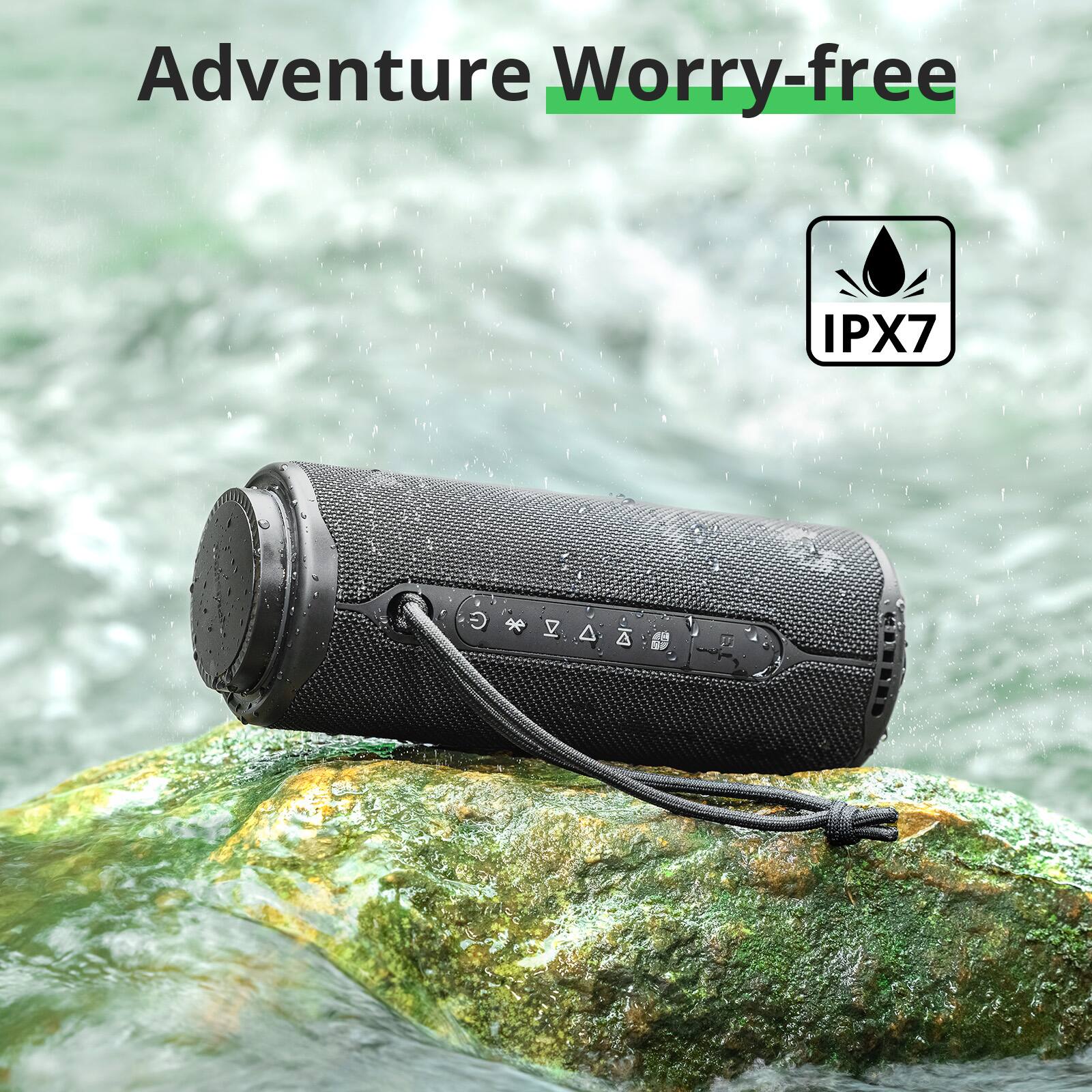 Adventure Worry-free  
IPX7