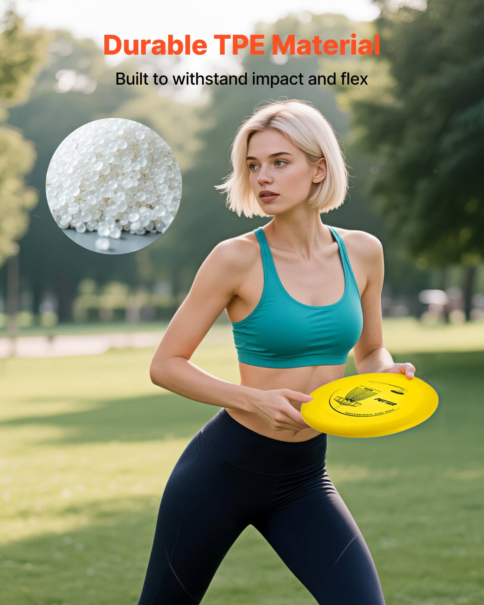 Durable TPE Material  
Built to withstand impact and flex