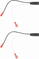 Front. Metra - Tweeter Harness for Select 2013-2023 Ford and Lincoln Vehicles (2-Pack) - Multi.