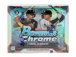 Topps - 2026 Bowman Chrome Baseball Hobby Box