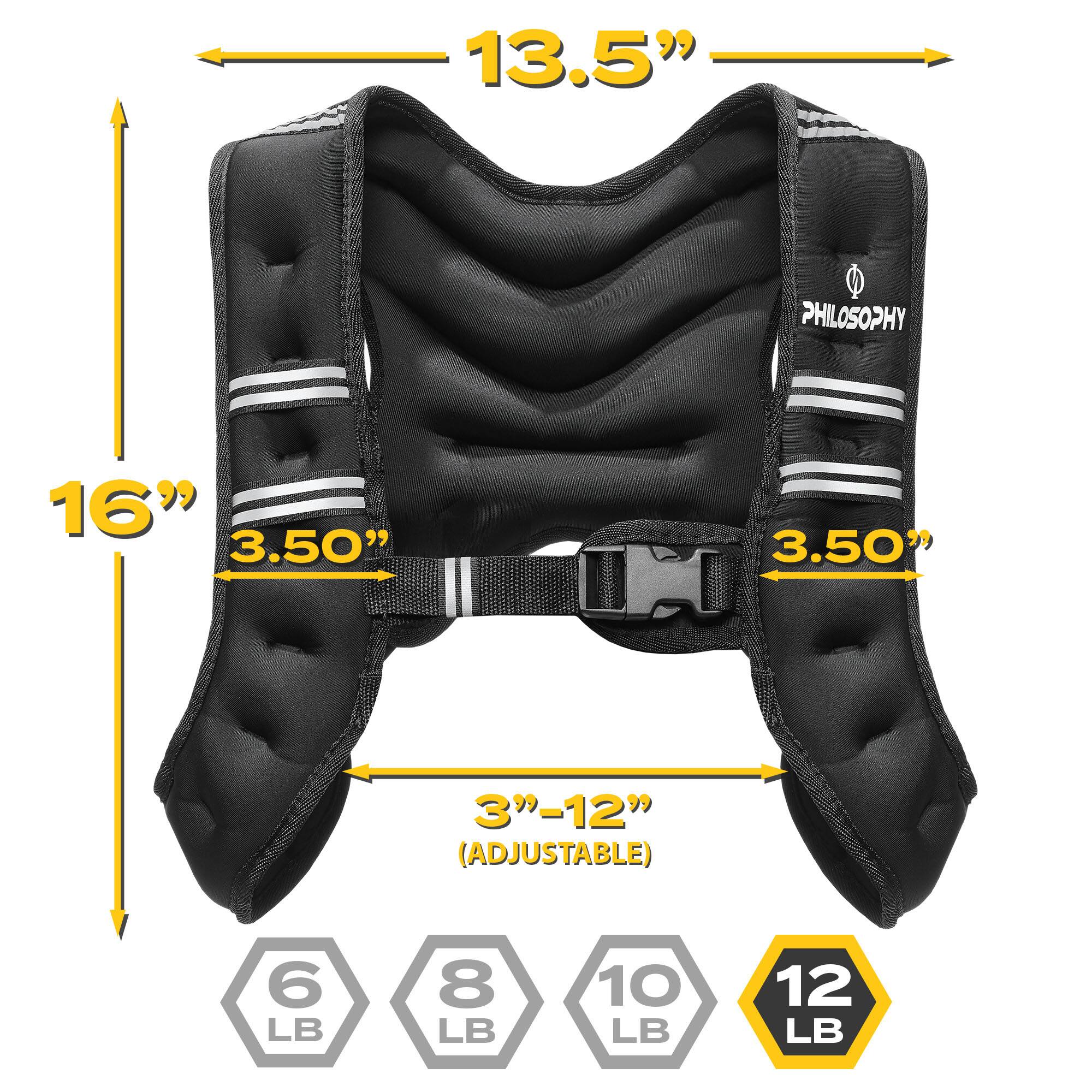 13.5" PHILOSOPHY  
16"  
3.50"  
3.50"  
3"-12" (ADJUSTABLE)  
6 LB  
8 LB  
10 LB  
12 LB